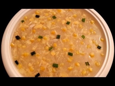 Chicken Corn Soup in Urdu.Hindi by Azra Salim