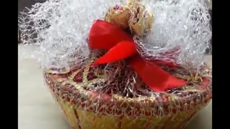 Diy Chocolate gift basket
