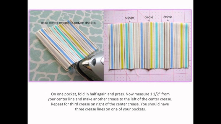 DIY Crayon Wallet Sewing Tutorial
