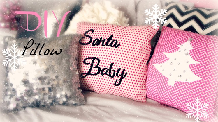DIY Decorative Christmas Pillow
