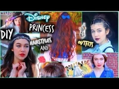 DIY Hairstyles and Outfit Ideas: Disney Princess Inspired!
