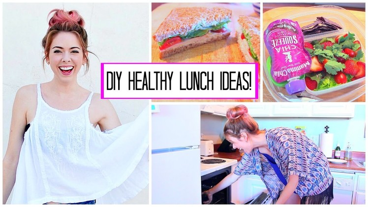 DIY Healthy School & Work Lunch Ideas!