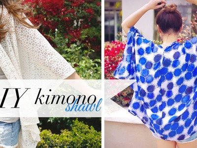 DIY Kimono Shawl - Music Festival & Beach Coverup | ANNEORSHINE