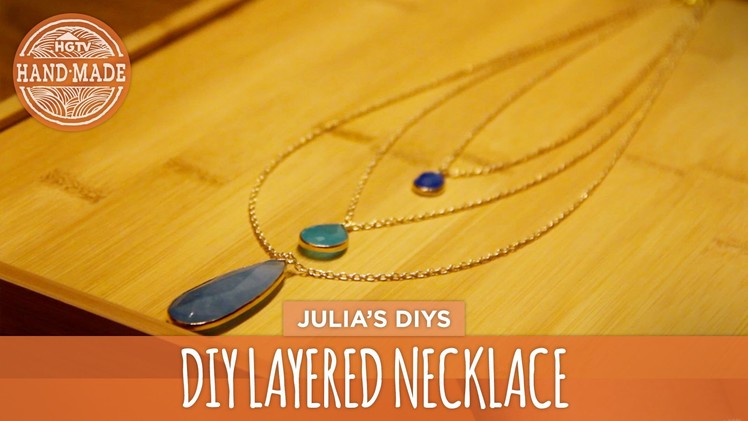 DIY Layered Necklace - HGTV Handmade