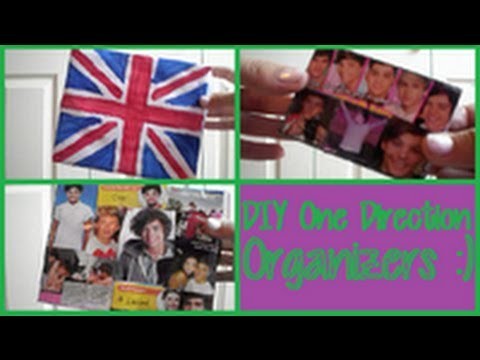 DIY One Direction Organizers!!