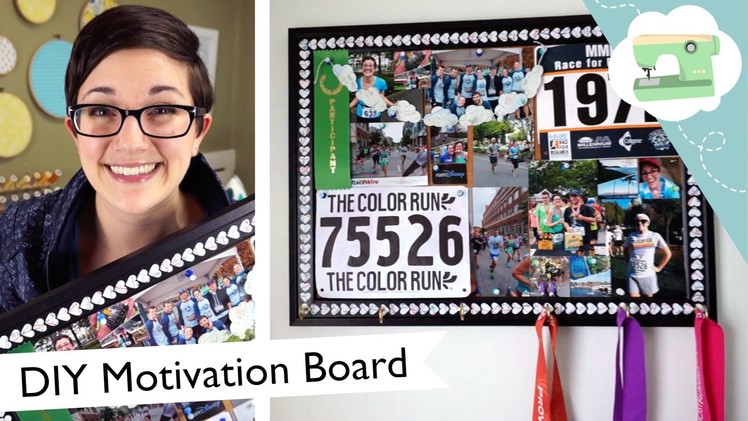 DIY Running Motivation Board - New Year, New You