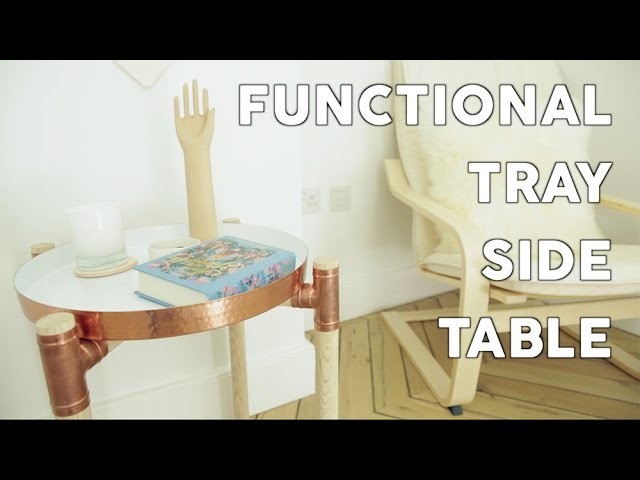 DIY: Tray Side Table