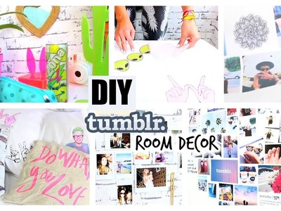 DIY Tumblr. Pinterest Inspired Room Decor! ♡ YOU NEED TO TRY!
