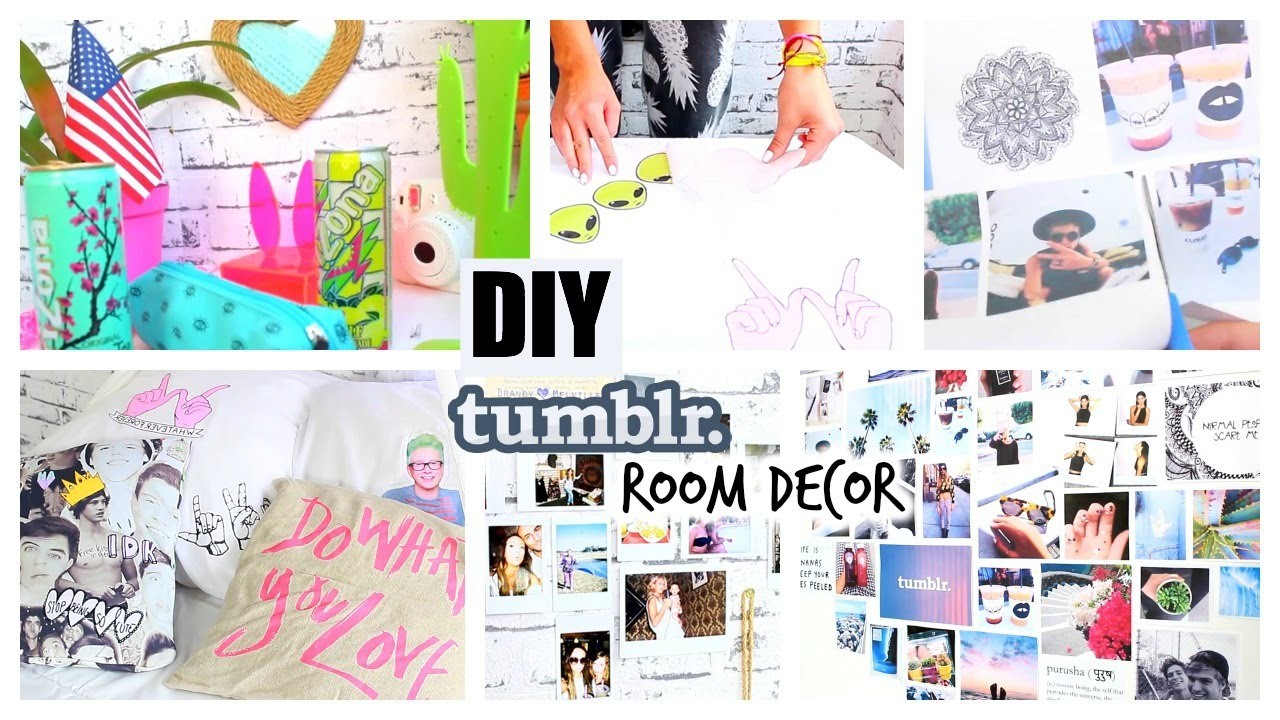 DIY Tumblr. Pinterest Inspired Room Decor! ♡ YOU NEED TO TRY!