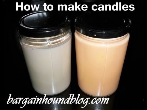 EASY how to make Soy candles!