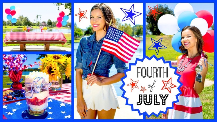 Fourth of July Outfit Ideas, DIY Treats + Party Decor!