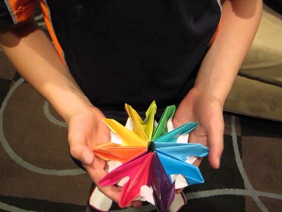 G-man's Interactive Fireworks Origami
