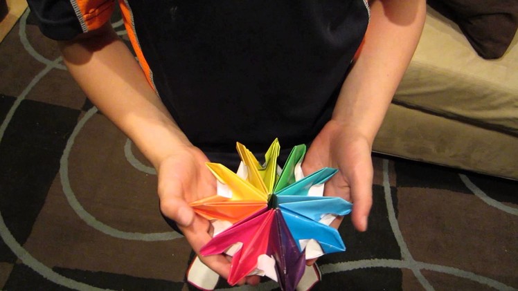G-man's Interactive Fireworks Origami