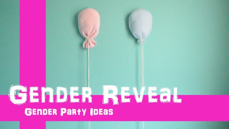 Gender Reveal Twins - How to use a gender reveal balloon.