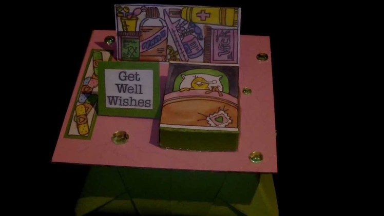 Get Well Origami box