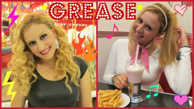 GREASE!!! ROCK With Glam Barbie ♥ (Easy DIY Costume)