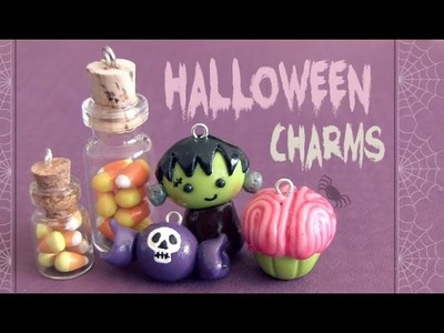 Halloween Charms! Polymer Clay - How To