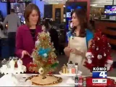 Hometalk Shows Beautiful DIY Ornaments on KOMO TV!