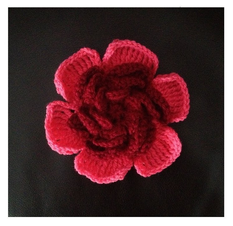 How to Crochet a Flower Pattern #21 by ThePatterfamily