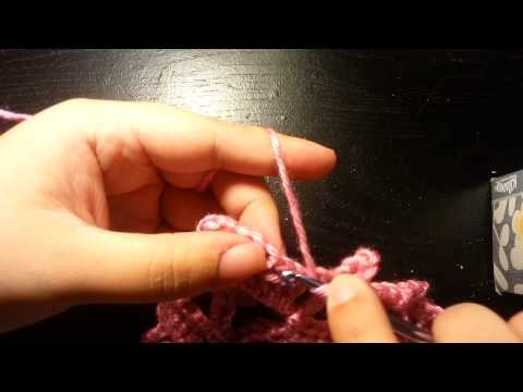 How to: Crochet Skull Scarf part 2