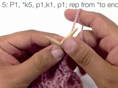 How to Knit the Cocoon Stitch (English Style)