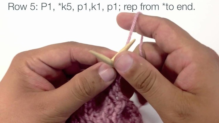 How to Knit the Cocoon Stitch (English Style)