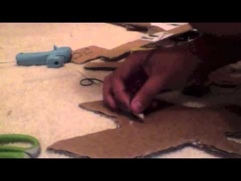 How to Make a cardboard electric guitar Part 3