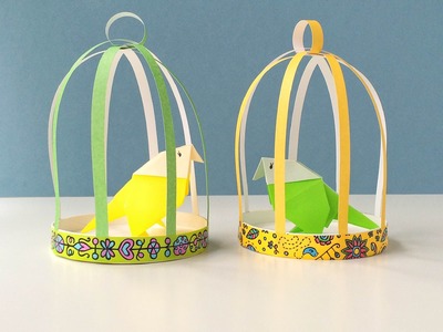 How to Make a Paper Bird Cage