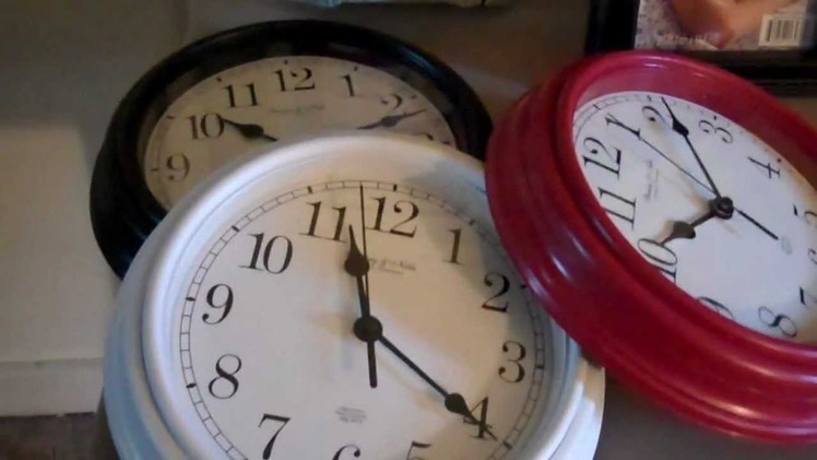 How to make a Wall Clock - Video 1
