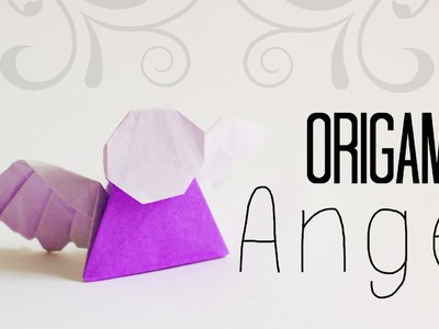 How to make an easy origami Angel (Tadashi Mori)