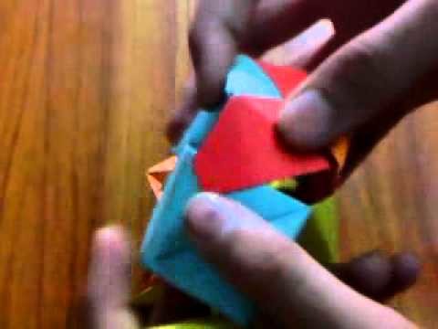 How To Make An Modular Origami Polyhedon (Sonobe Small Triambic Icosahedron) (SSTI)