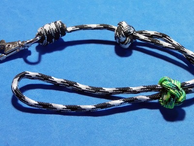 How to make. tie adjustable wrist Paracord lanyard ( Tutorial. Guide )