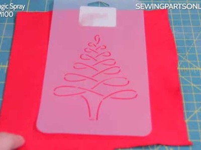 How To Transfer Stencils ( fabric and paper crafts)