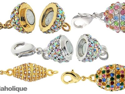 How to Use Beadelle Crystal Pave Magnetic Clasps