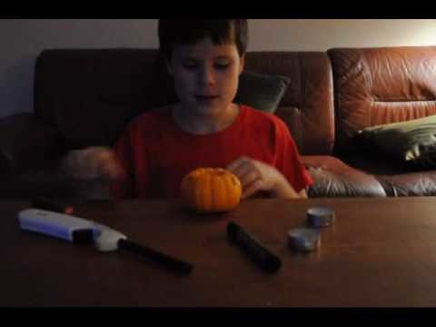 Miy Halloween Mini Pumpkin Luminaries ~ Halloween Kids Crafts
