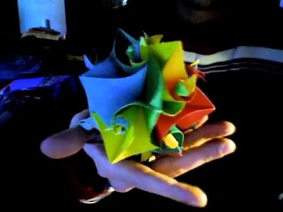 Origami- Cuboctahedron Curler (12 units)
