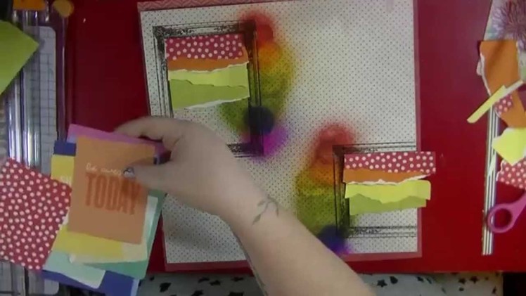 SNL Scrapbooking Process Videos - Rainbows