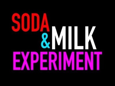 Soda and Milk Experiment ~ DIY Incredible Science