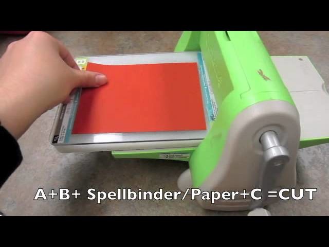 Spellbinders - tips and techniques