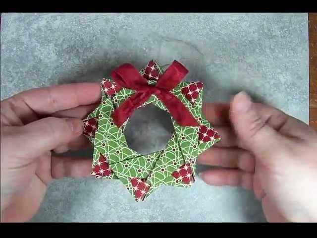 Star Wreath Origami Ornament