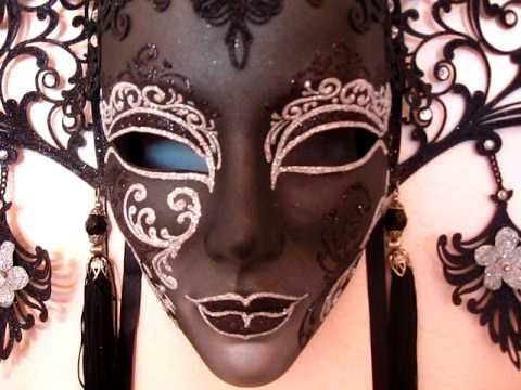 The Dark Princess Black Laser Cut Venetian Mask