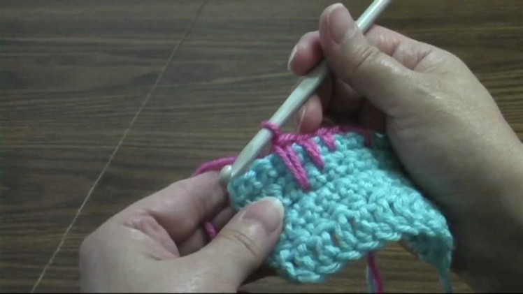 The Long Single Crochet (Spike Stitch)