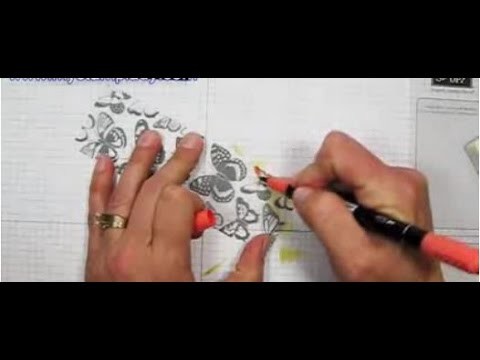 2 Coloring Techniques to use with vellum