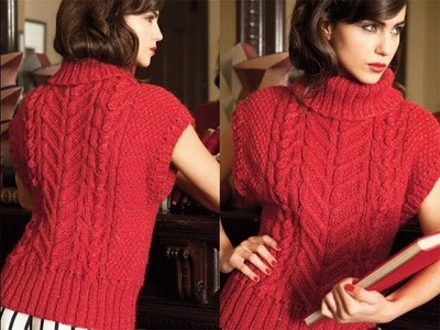 #3 Foldover Neck Topper, Vogue Knitting Winter 2012.13