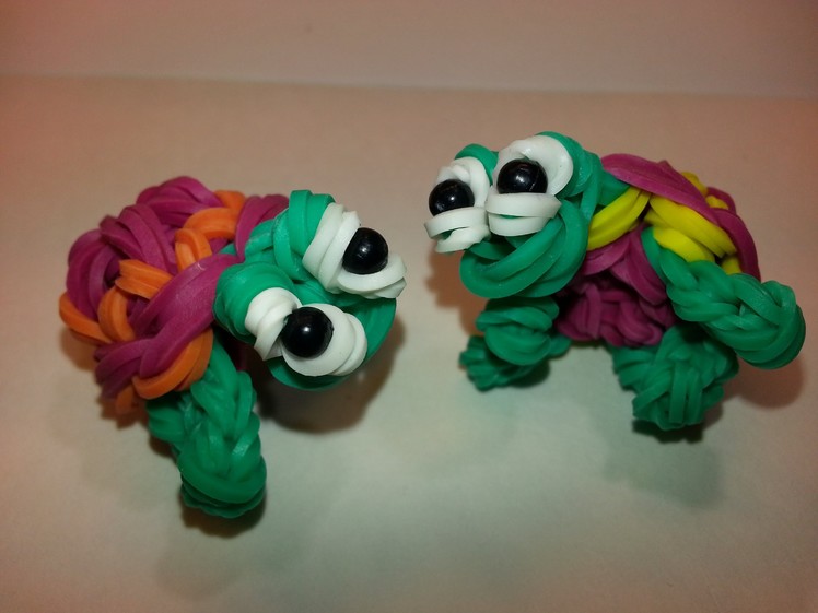 BABY Turtle Tutorial by feelinspiffy (Rainbow Loom)