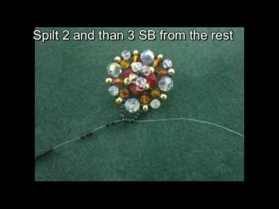 Beading4perfectionists : Swarovski beaded ring tutorial