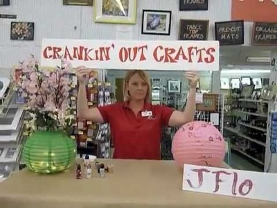 Crankin' Out Crafts -ep68 Cherry Blossom Lantern