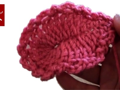 Crochet Leaf Variation 3 - Crochet Geek