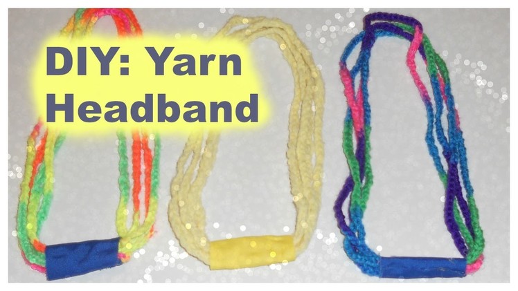 DIY: Easy Yarn Headbands