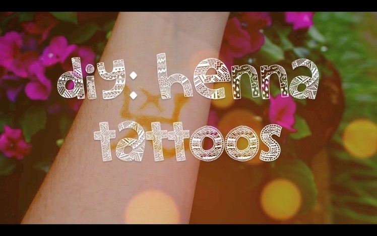 DIY "Henna" Tattoos with Kool-Aid | HelloKatyxo
